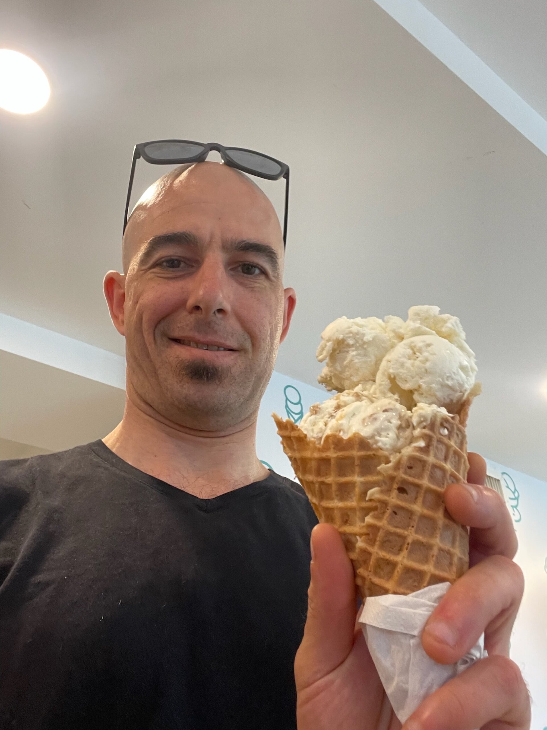 Clementines Ice Cream. Favorite spot to hit when I'm in Newport RI area. Vanilla & Butter Crunch. 6.15.24.